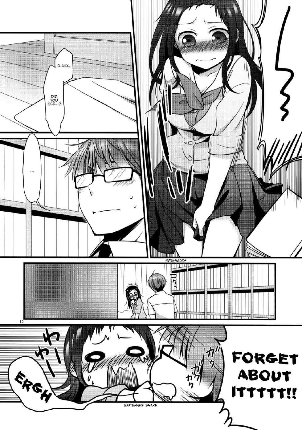 (C80) [Hitsuji-1ban-Shibori (Hitsuji Hako)] Sensei to, Ikenai Koto 3 [English] [Life4Kaoru] - Page 9