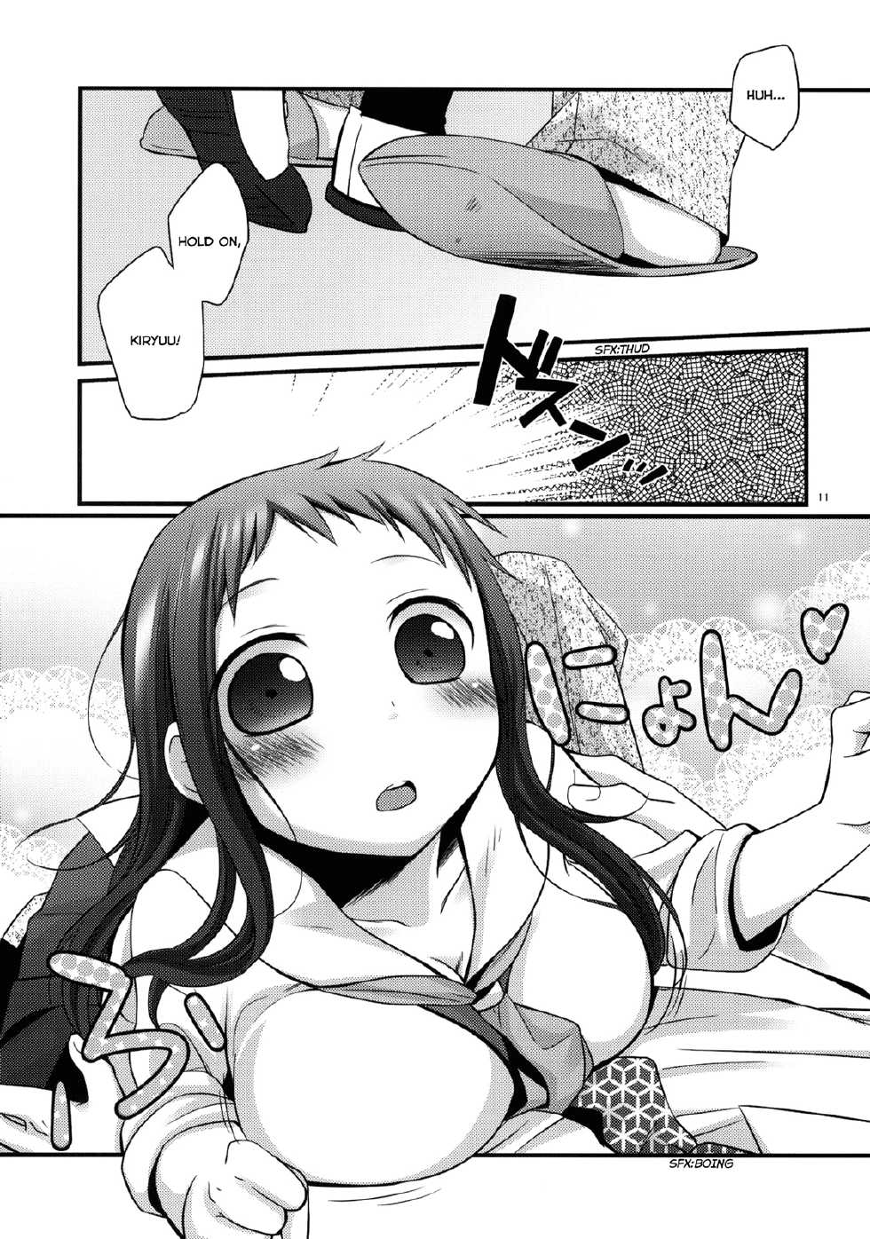 (C80) [Hitsuji-1ban-Shibori (Hitsuji Hako)] Sensei to, Ikenai Koto 3 [English] [Life4Kaoru] - Page 10