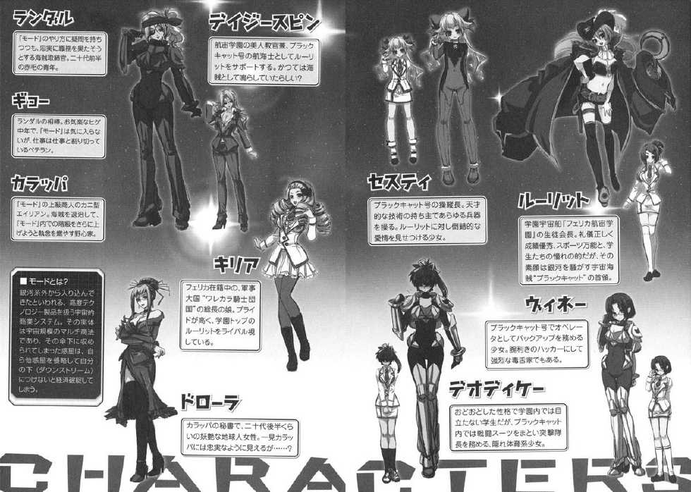 [Kyphosus, Shima Chiyo] Uchuu Kaizoku Gakuen Black Cat - Page 16