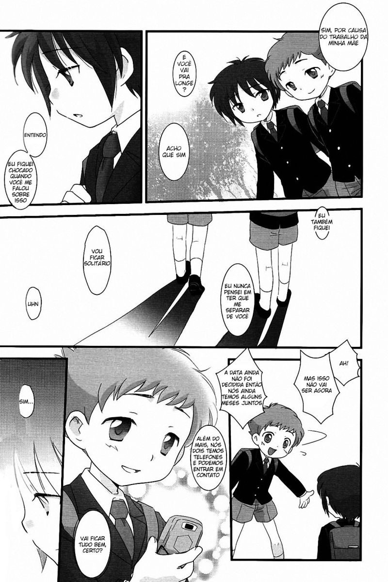 (Shota Scratch 7) [Ad-Hoc (Gonta Kahoru)] Kaerimichi Mawarimichi (Net Ghost PiPoPa) [Portuguese-BR] [XD-Yaoi] - Page 6