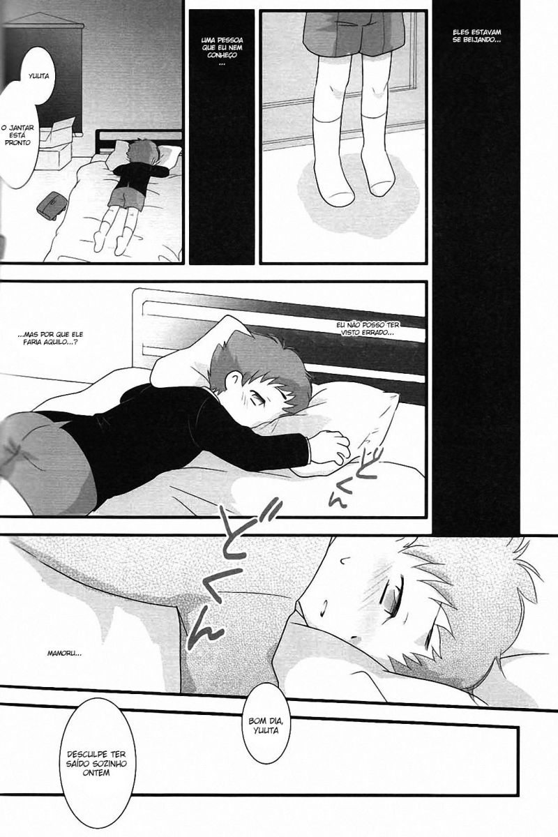 (Shota Scratch 7) [Ad-Hoc (Gonta Kahoru)] Kaerimichi Mawarimichi (Net Ghost PiPoPa) [Portuguese-BR] [XD-Yaoi] - Page 10