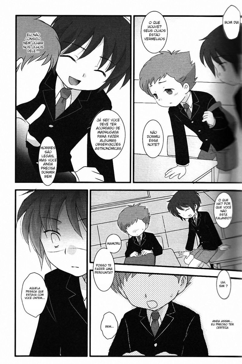 (Shota Scratch 7) [Ad-Hoc (Gonta Kahoru)] Kaerimichi Mawarimichi (Net Ghost PiPoPa) [Portuguese-BR] [XD-Yaoi] - Page 11