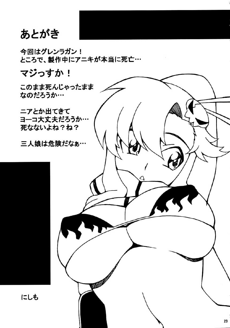 [MANGANA (Doluta, Nishimo)] PURU DORI (Tengen Toppa Gurren Lagann) [German] [SchmidtSST] - Page 22