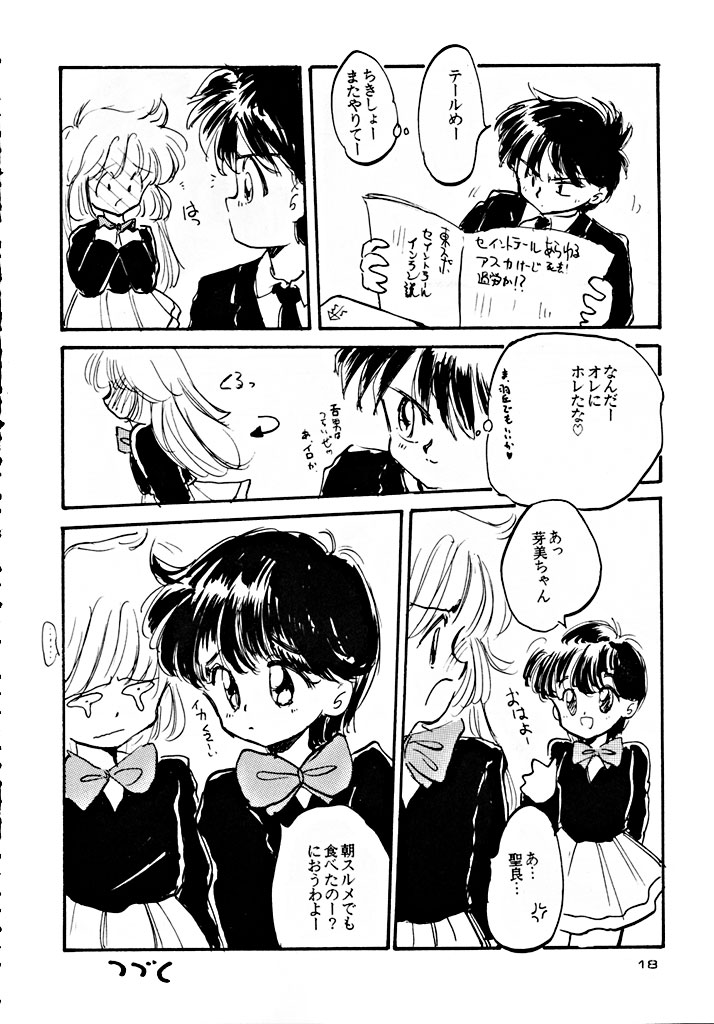 [MISTY MIDNIGHT (Shirasaka Biyu)] Seiya Saint Night (Kaitou Saint Tail) - Page 18