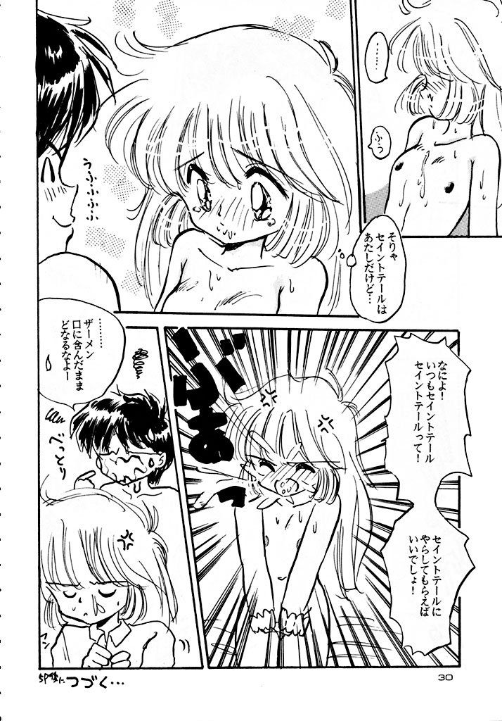 [MISTY MIDNIGHT (Shirasaka Biyu)] Seiya Saint Night (Kaitou Saint Tail) - Page 30