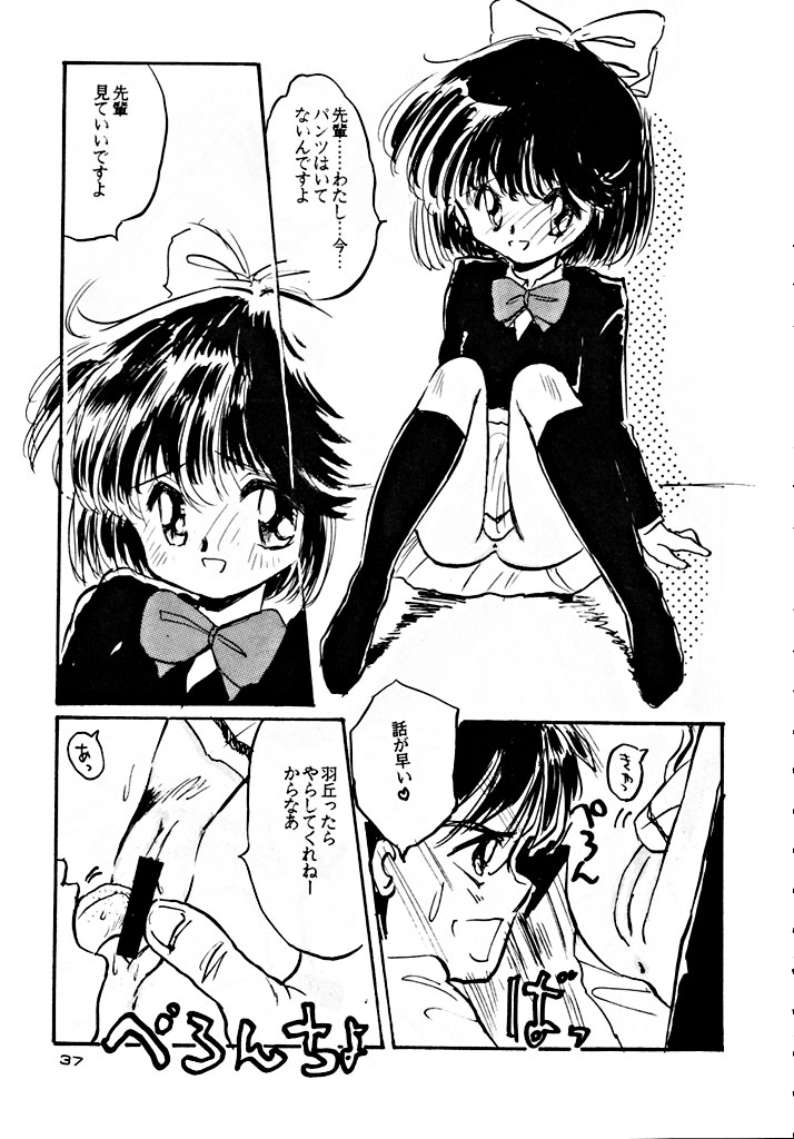 [MISTY MIDNIGHT (Shirasaka Biyu)] Seiya Saint Night (Kaitou Saint Tail) - Page 37