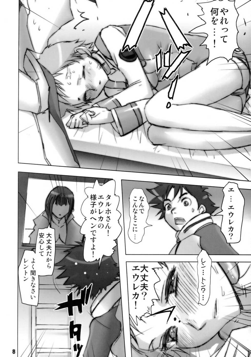 (C69) [Rikudoukan (Aoneko, INAZUMA, Rikudou Koushi)] Rikudou no Eureka (Eureka 7, Onegai My Melody, Futari wa Precure) - Page 7