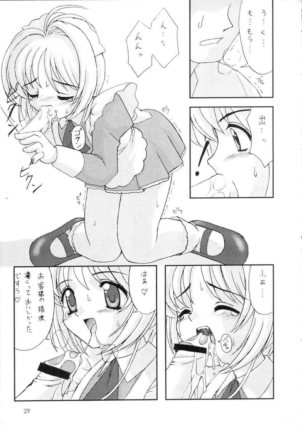 (C58) [Chokudoukan (Hormone Koijirou, Marcy Dog)] Please Teach Me 3 (Cardcaptor Sakura) - Page 30