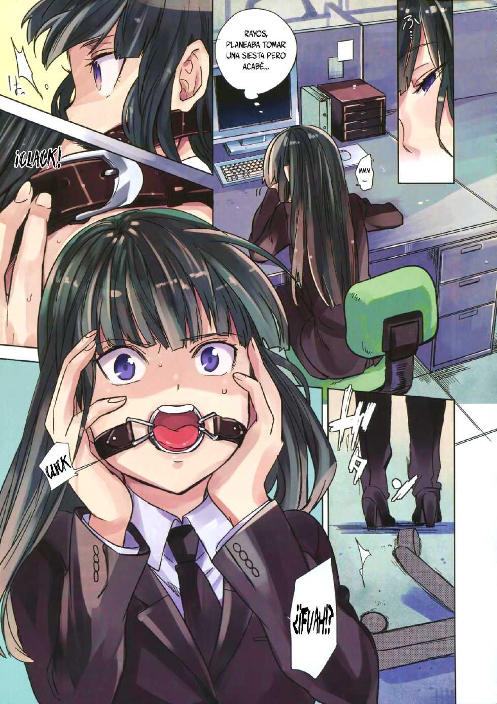 (C80) [goo-paaa (Ocha)] Leather face (DARKER THAN BLACK) [Spanish] =Keta-I no Fansub= - Page 4