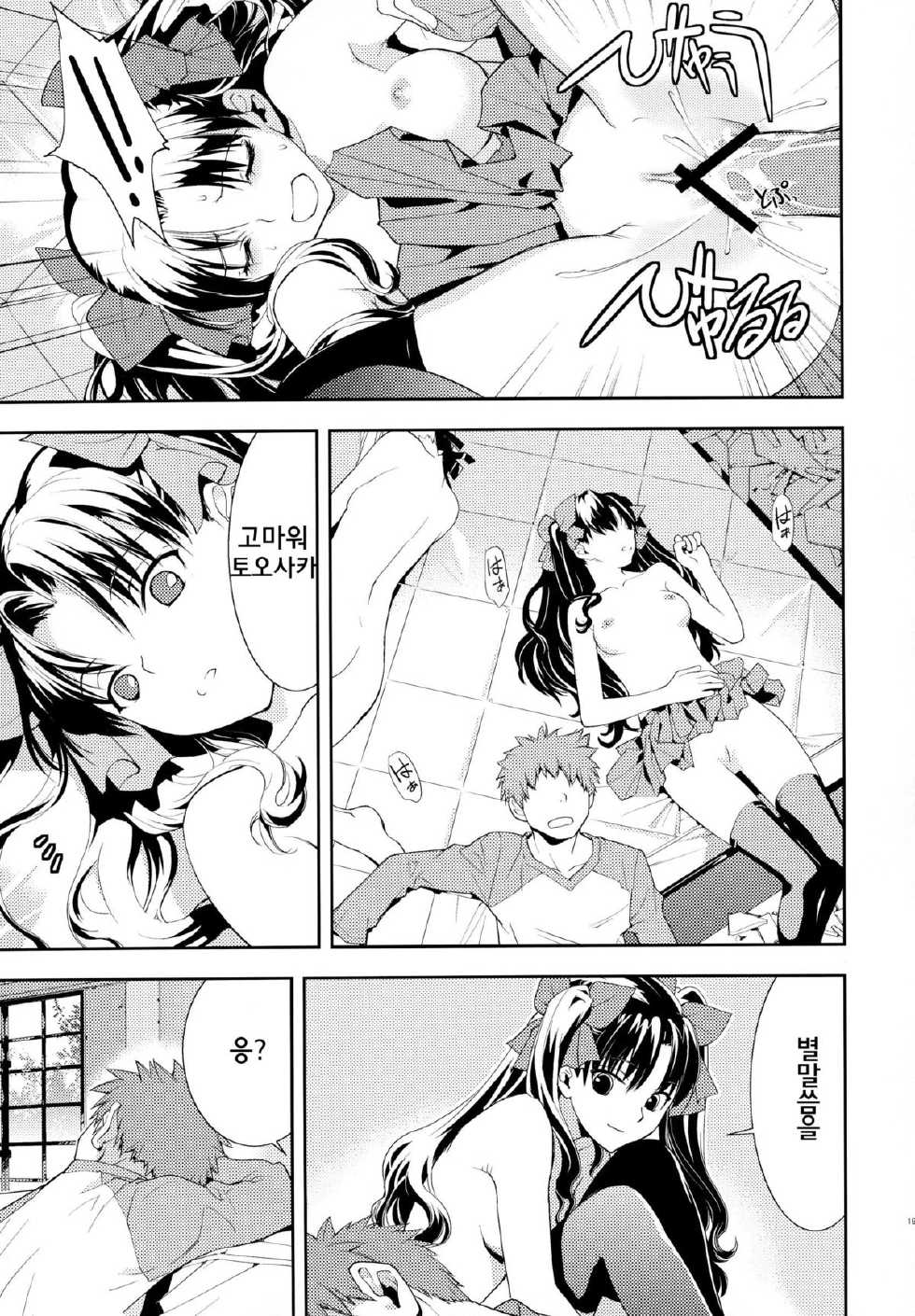 (C74) [Hapoi-dokoro (Okazaki Takeshi)] Claim (Fate/stay night) [Korean] - Page 20