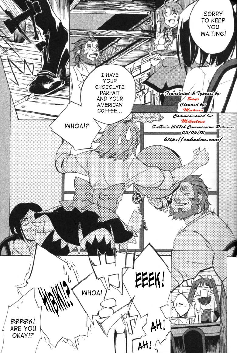(C82) [HARA-ZOO (Wata Motsu)] Haikei Oceanus ni Ittekimashita. Keigu | To whom it may concern/Dear whoever, I've gone to Oceanus. Yours truly. (Fate/zero) [English] [Saha] - Page 2