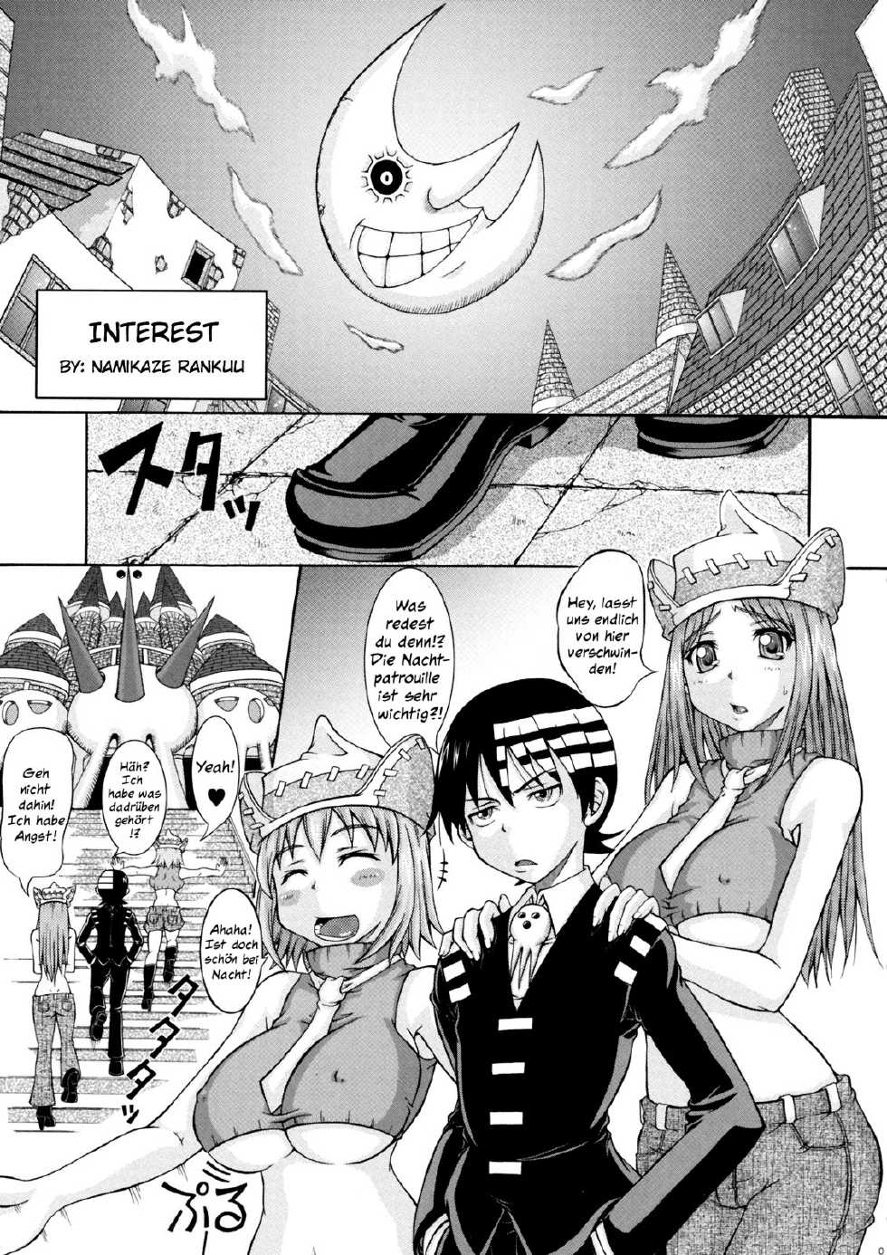 (C77) [Rabbit Labyrinth (Namikaze Rankuu)] RABI×2 3rd Ch. 1 (Soul Eater) [German] {schmidtsst} - Page 4