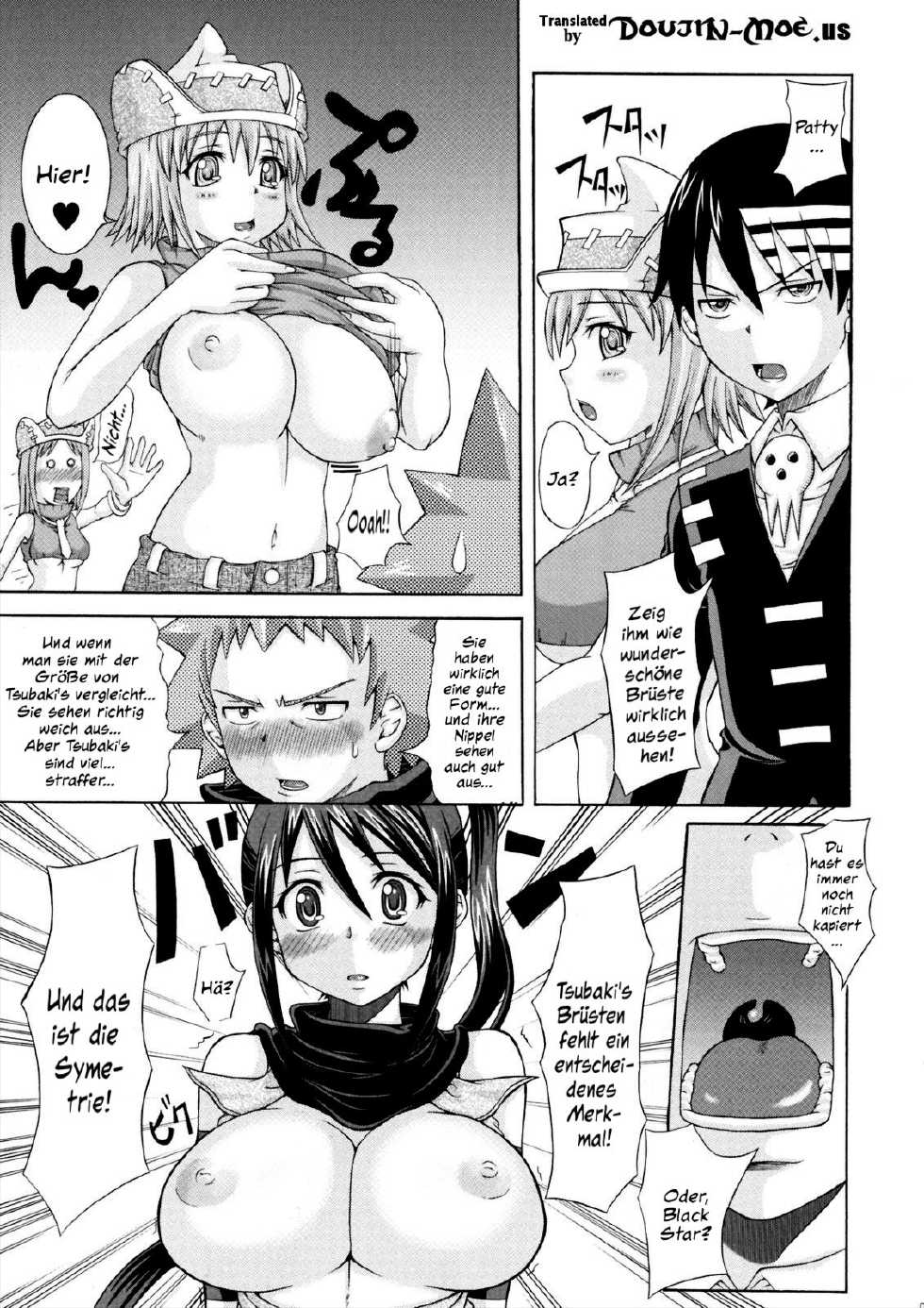(C77) [Rabbit Labyrinth (Namikaze Rankuu)] RABI×2 3rd Ch. 1 (Soul Eater) [German] {schmidtsst} - Page 8