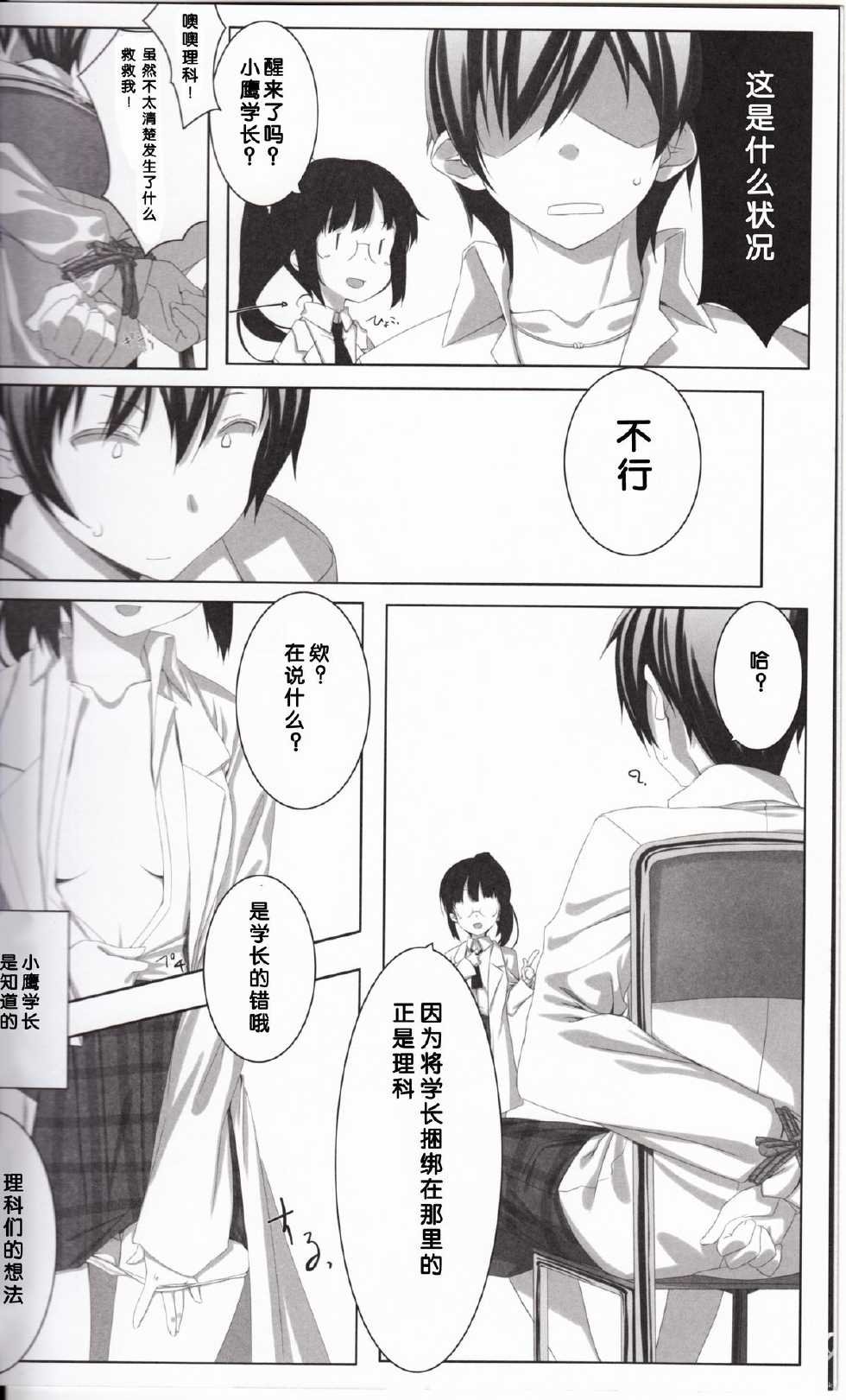 (C81) [Traumatize (Kagome)] Vanquish (Boku wa Tomodachi ga Sukunai) [Chinese] [脸肿汉化组] - Page 8