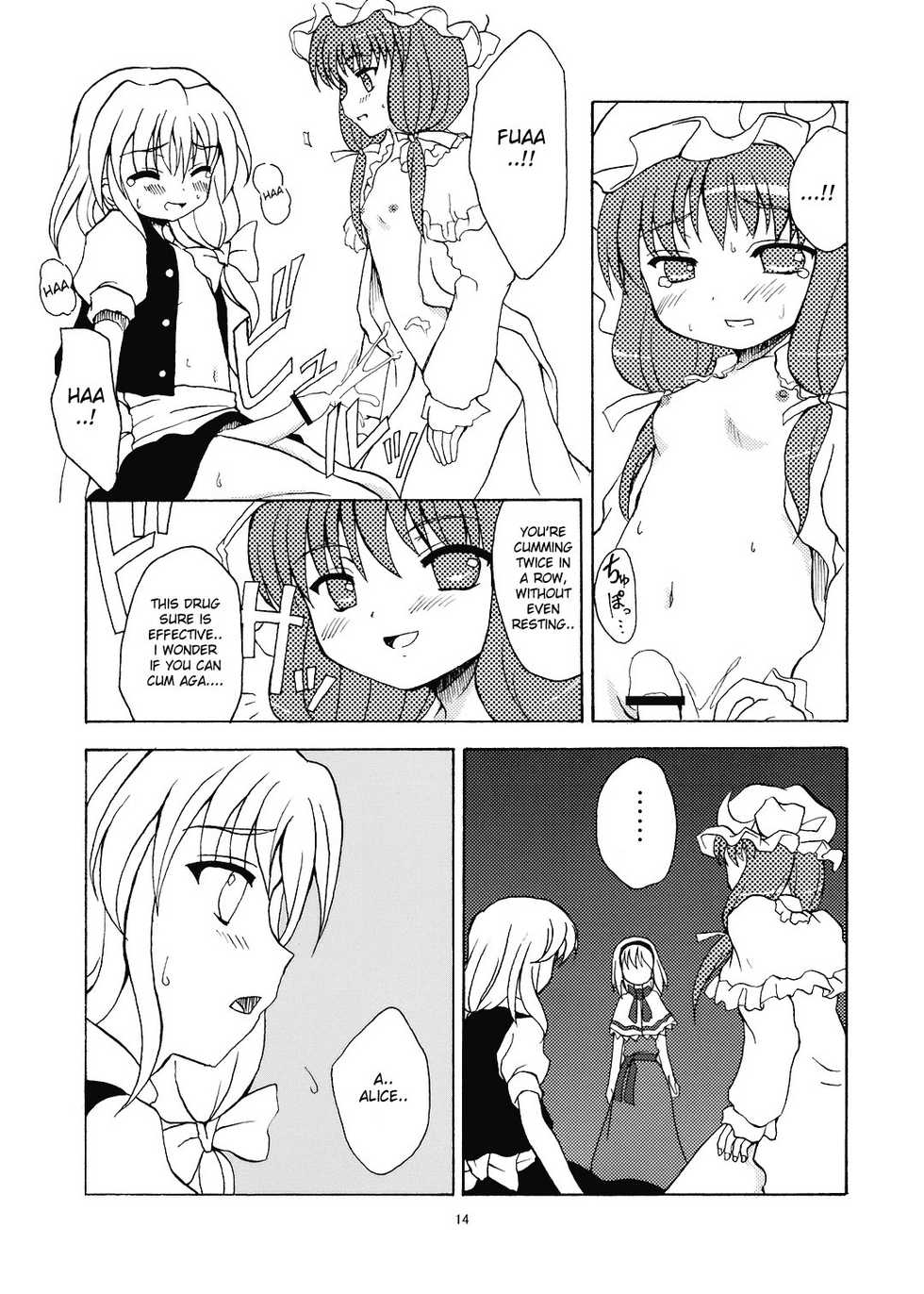 (C68) [Memoria (Tilm)] Alice in Scarlet Mansion 2 (Touhou Project) [English] [Desudesu] - Page 14