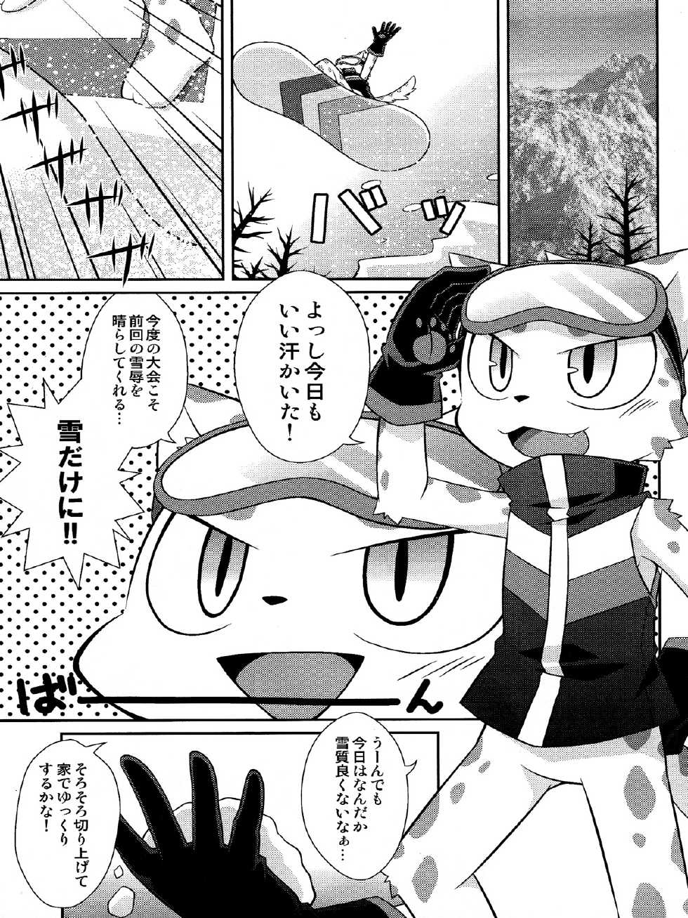 (Kemoket 2) [PELL-MELL WORKS (Kougami)] WHITE OUT (Pop'n Music) - Page 3
