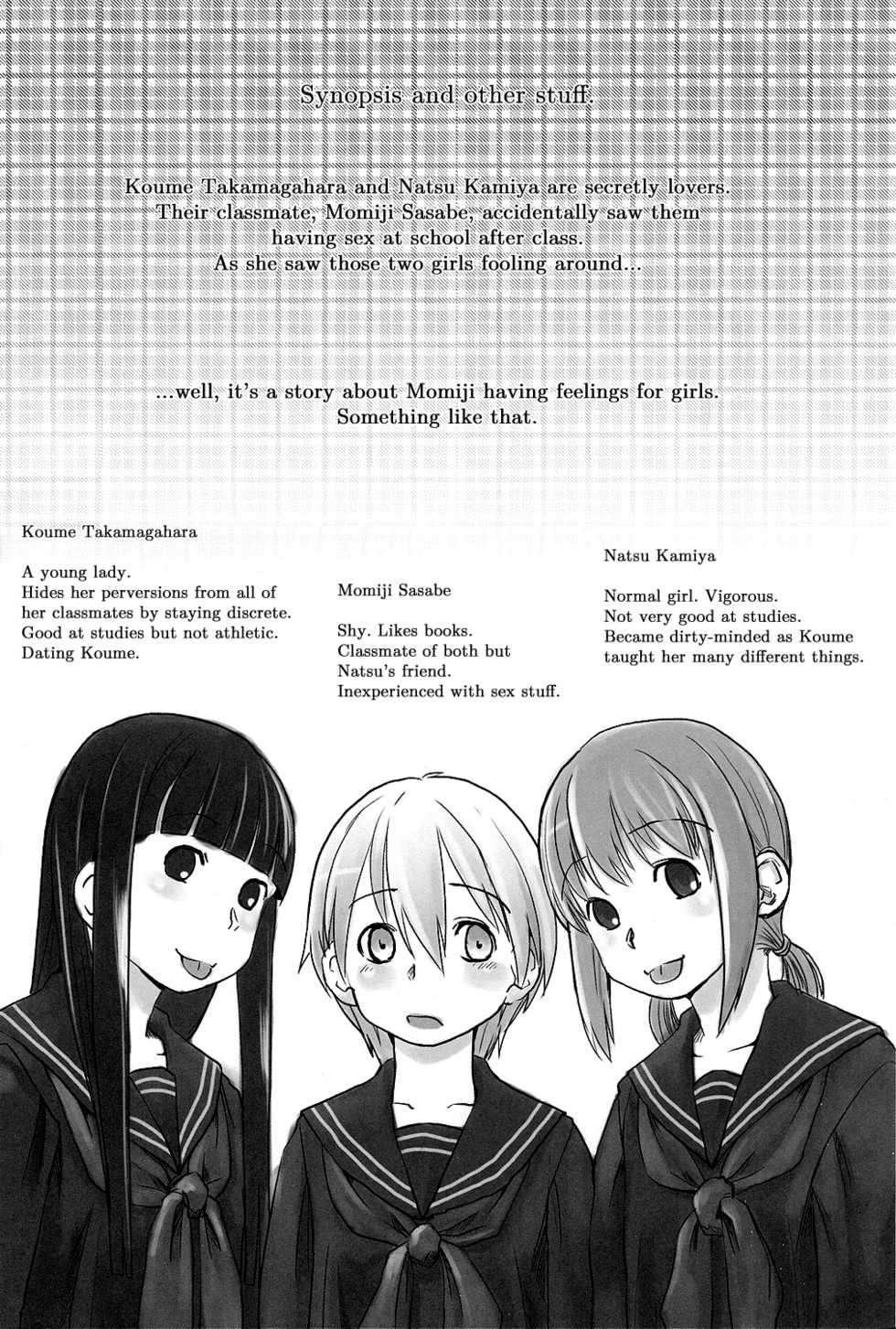 (C79) [Yubisaki Studio (Hidari Kagetora)] Les Chuu Life 5th Relation [English] {bfrost} - Page 3