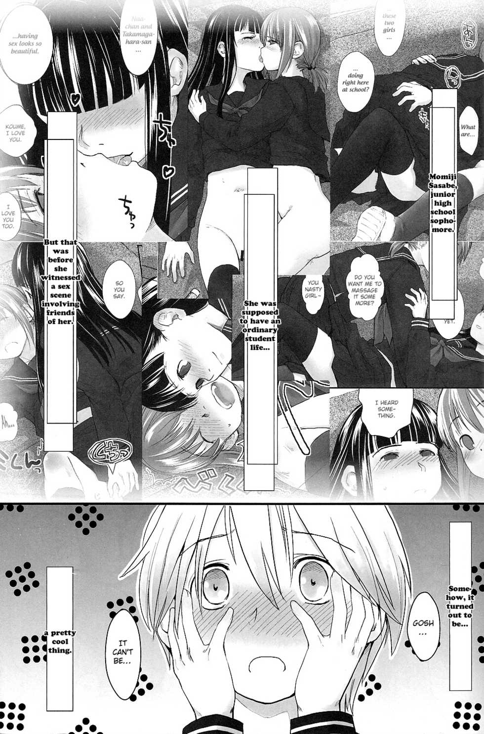 (C79) [Yubisaki Studio (Hidari Kagetora)] Les Chuu Life 5th Relation [English] {bfrost} - Page 4