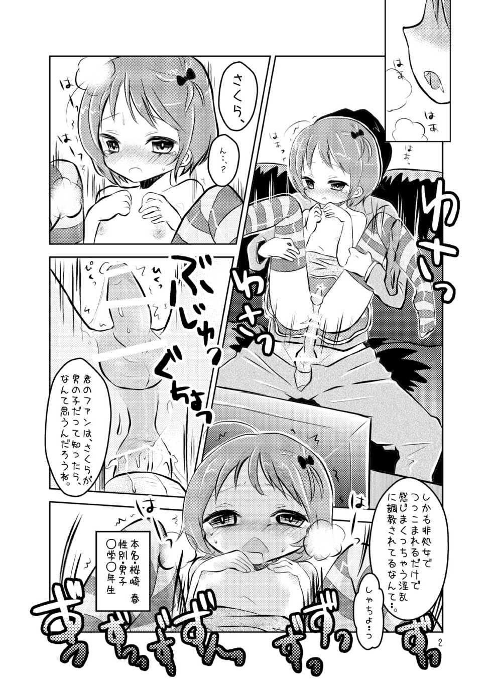 [koko souiu mise janainde] Idol Sakura -Iki Jigoku- - Page 3