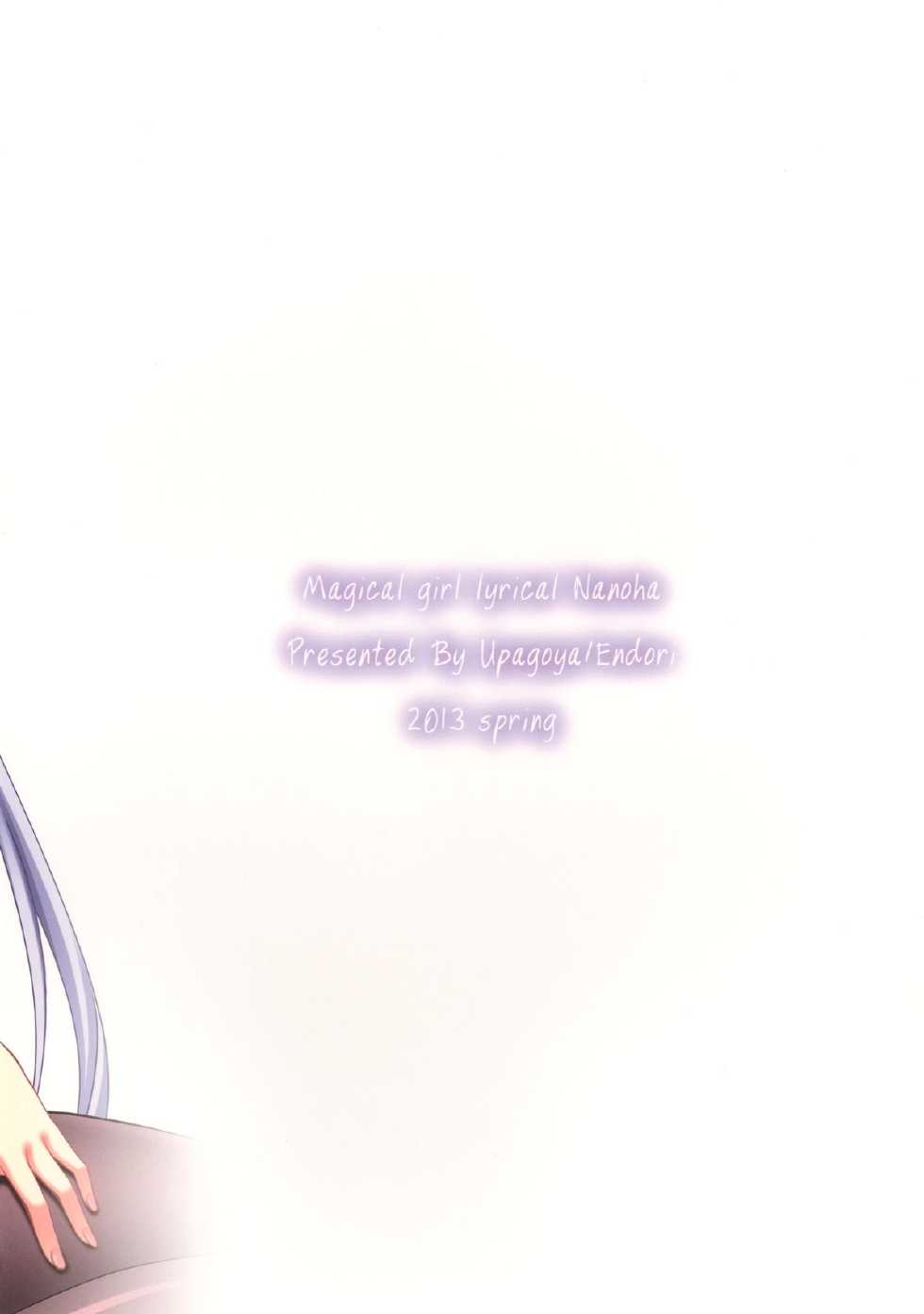 [Upagoya (Endori)] Hanashi Ga Chigaimasu Waga Meshi! (Mahou Shoujo Lyrical Nanoha) [Digital] - Page 20