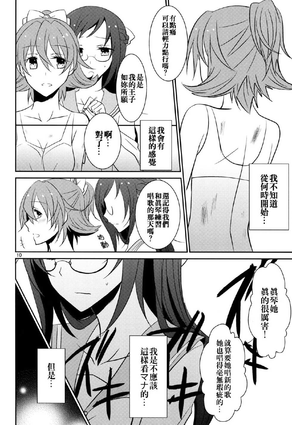 (Rainbow Flavor 8) [434 Not Found (isya)] Lament (Dokidoki! Precure) [Chinese] [依依+soulrr 友情漢化] - Page 11
