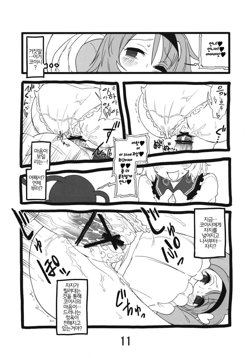 (Reitaisai 10) [Beniiro Kaitenkikou (Seki)] Invisible (Touhou Project) [Korean] - Page 11