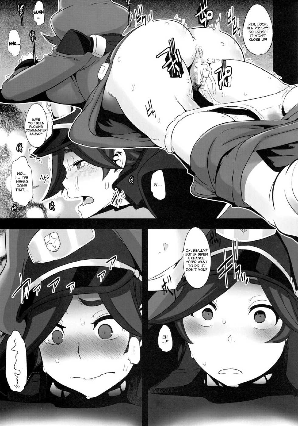 (C82) [Da Hootch (ShindoL)] DAME Kanchou | Useless Captain (Gundam AGE) [English] [doujin-moe.us] - Page 9