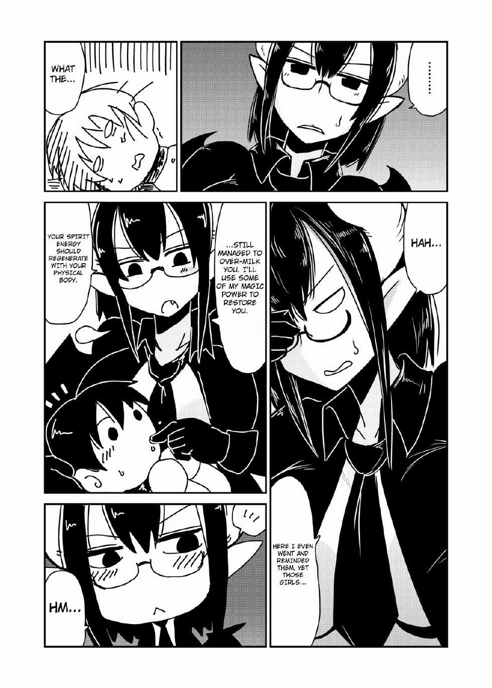 [Hroz] Succubus Gakuen, Class no Pet. | Succubi School, Class Pet [English] [4dawgz + Thetsuuyaku] - Page 16