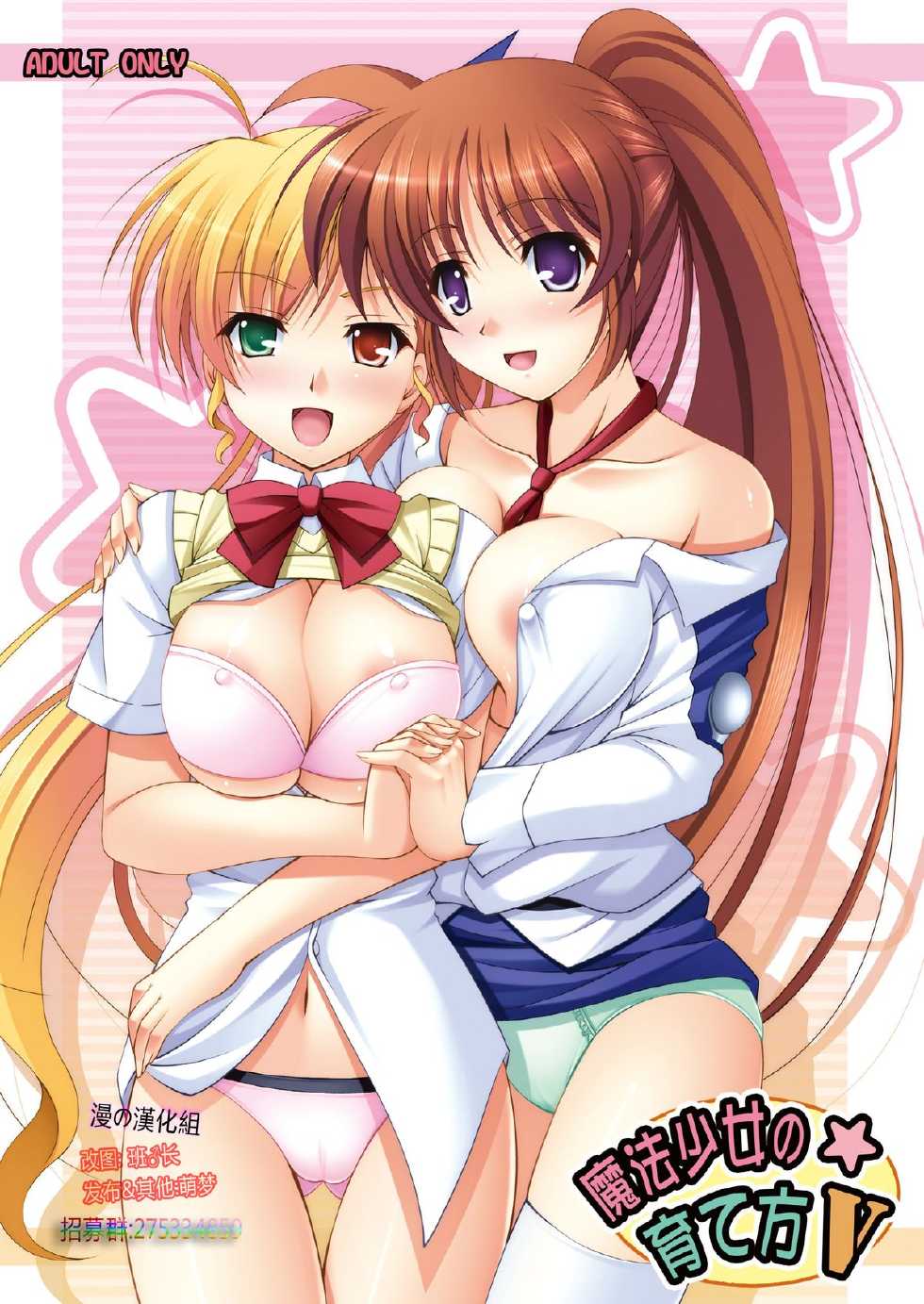 [K-Drive (Narutaki Shin)] Mahou Shoujo no Sodatekata V (Mahou Shoujo Lyrical Nanoha) [Chinese] [漫の漢化組] [Digital] - Page 1