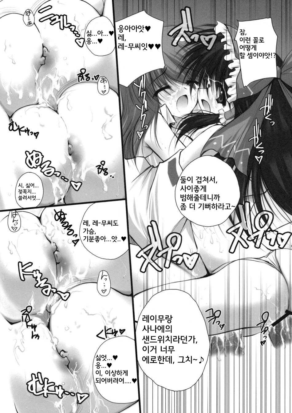 (SC44) [Danshaku Ryou (Danshaku)] Renkoin Kinshi. (Touhou Project) [Korean] - Page 26