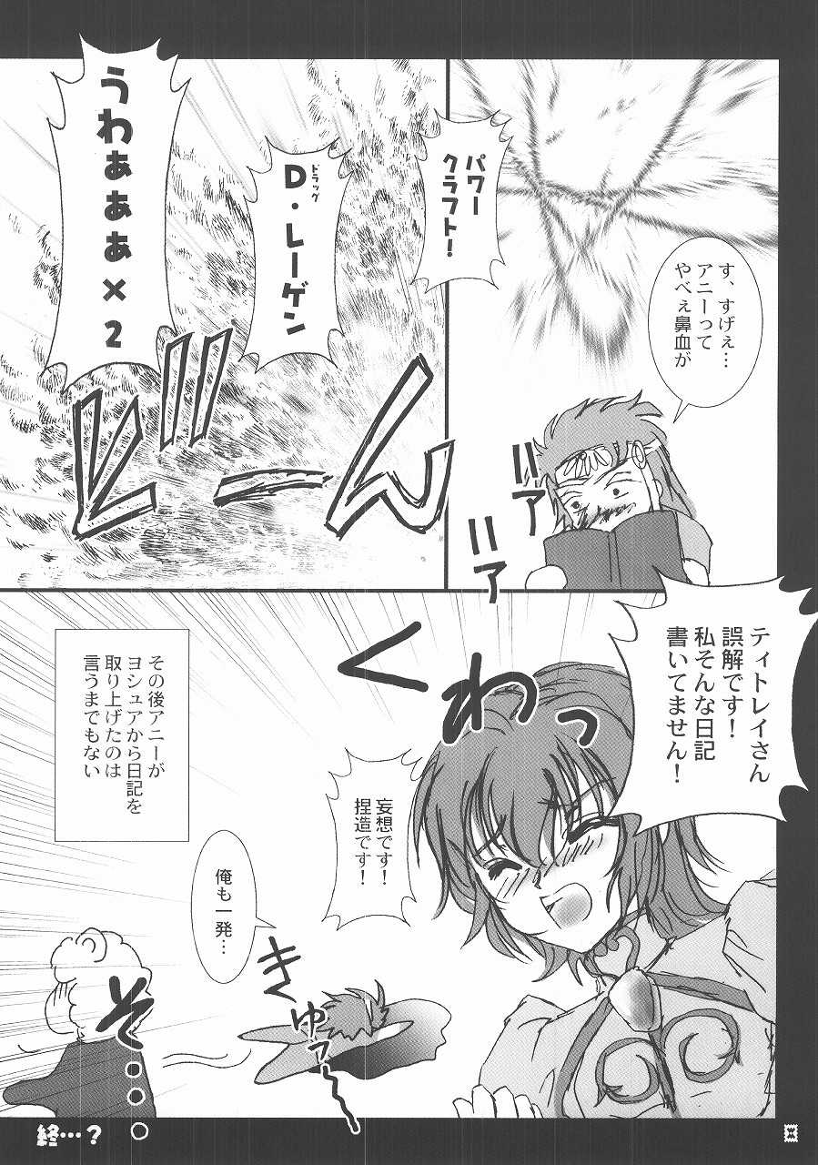 (C68) [PISCES (Hidaka Ryou, Hinase Kazusa)] Virgin Emotion 7 (Tales of Rebirth) - Page 7