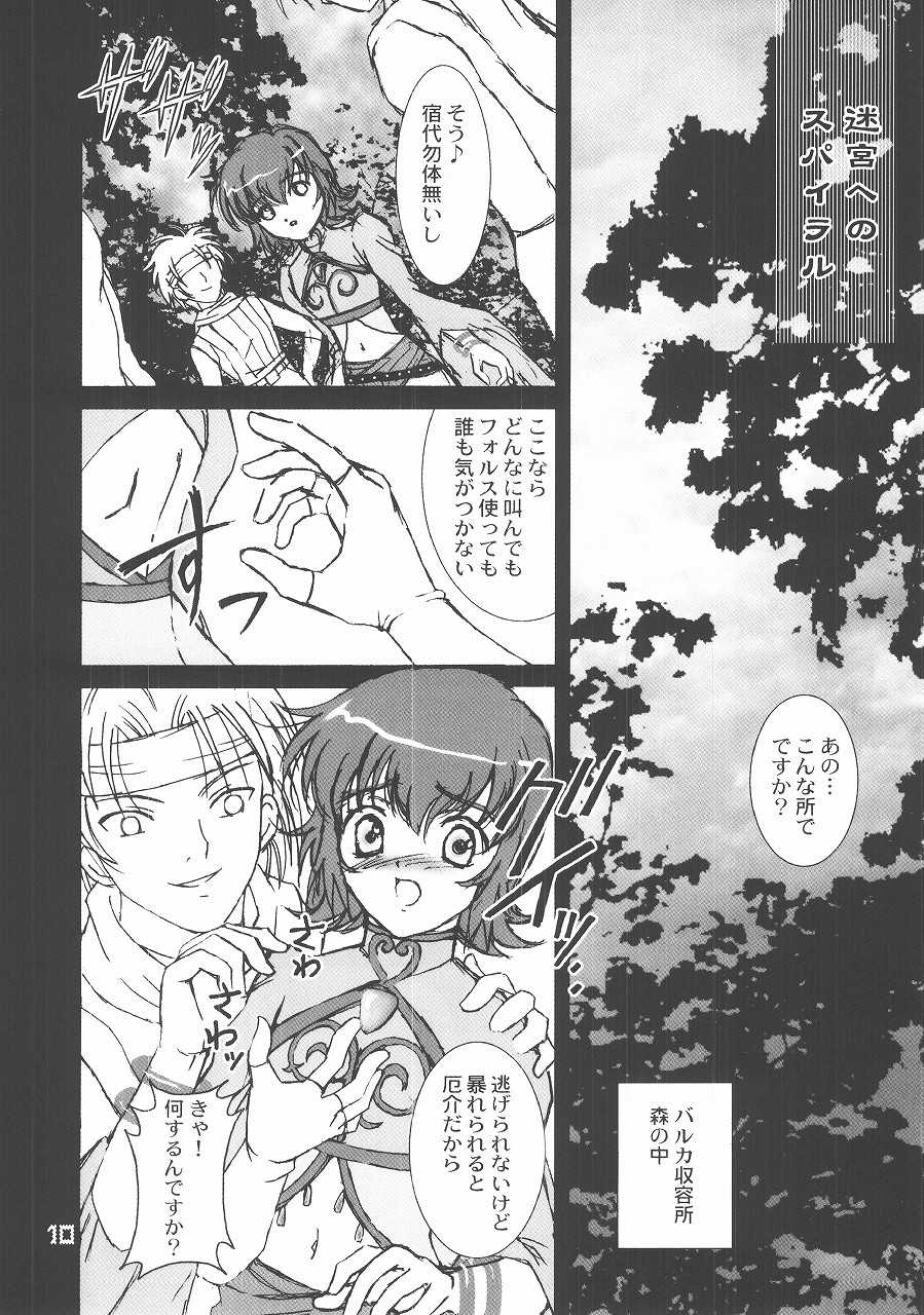 (C68) [PISCES (Hidaka Ryou, Hinase Kazusa)] Virgin Emotion 7 (Tales of Rebirth) - Page 9