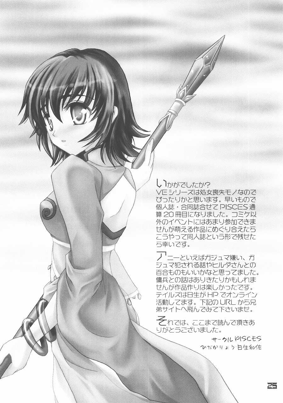 (C68) [PISCES (Hidaka Ryou, Hinase Kazusa)] Virgin Emotion 7 (Tales of Rebirth) - Page 24