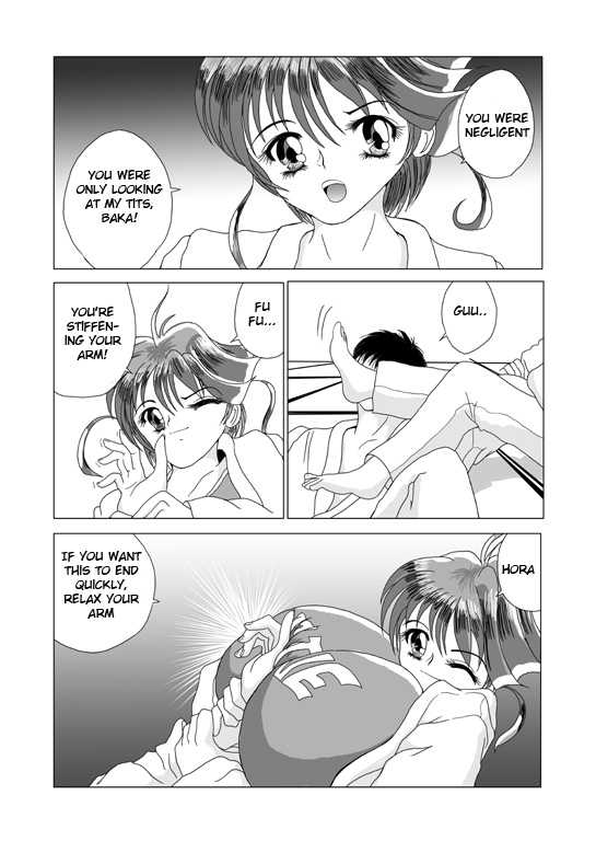 [Sakuraba Jouichirou] Natsune-chan Zouryou Shitemimashita | Watching Natsune Get Bigger (Seishoujo Sentai Lakers) [English] [Artican Velbades] - Page 6