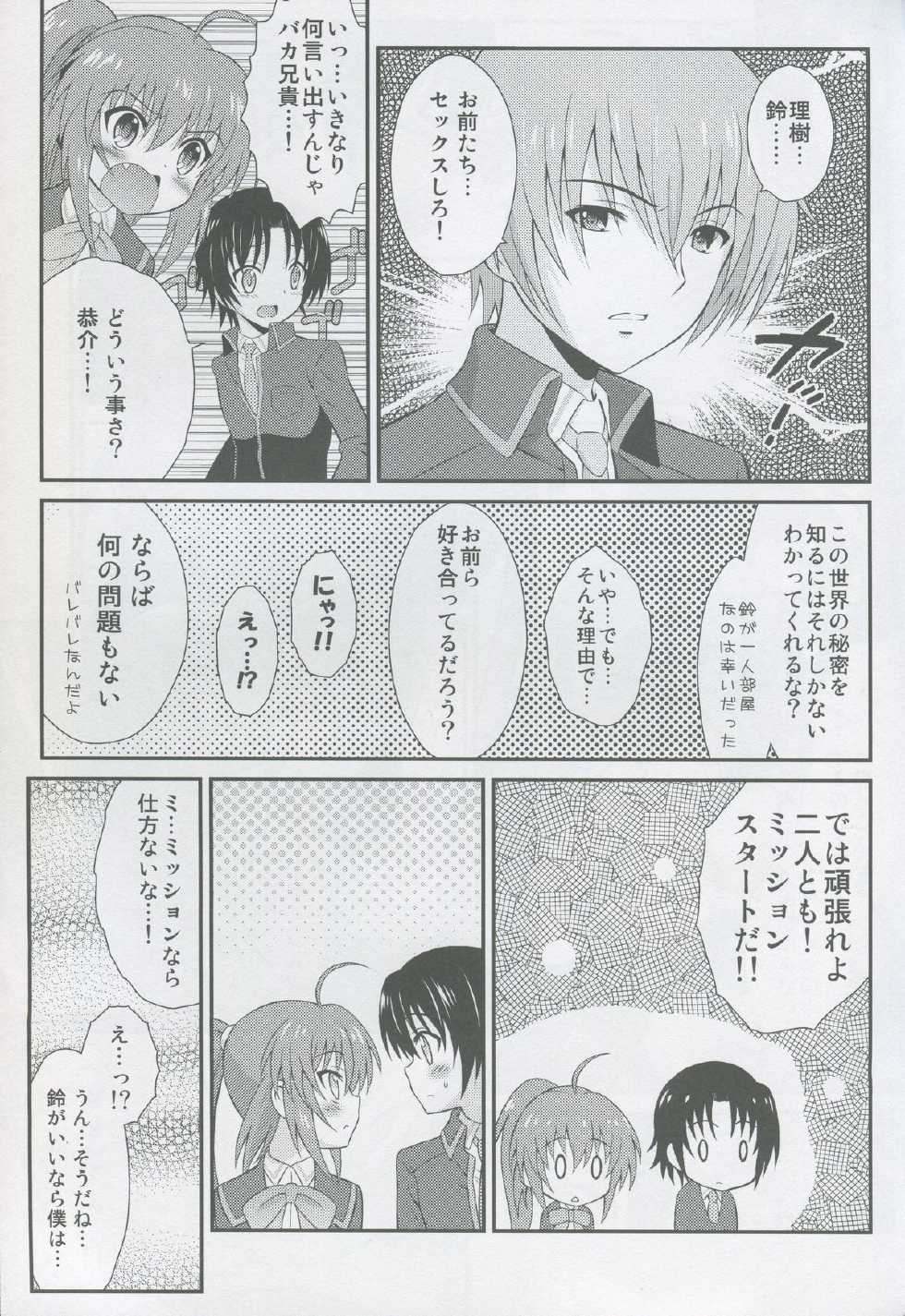 (SC58) [GUST(Harukaze Soyogu)] Riki Rin! (Little Busters!) - Page 2