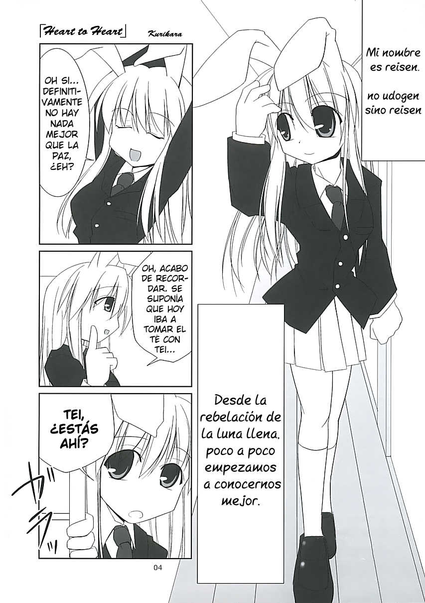 (C68) [Toybox (Jacky, Kurikara)] Inaba Box (Touhou Project) [Spanish] [Ahegao] - Page 4