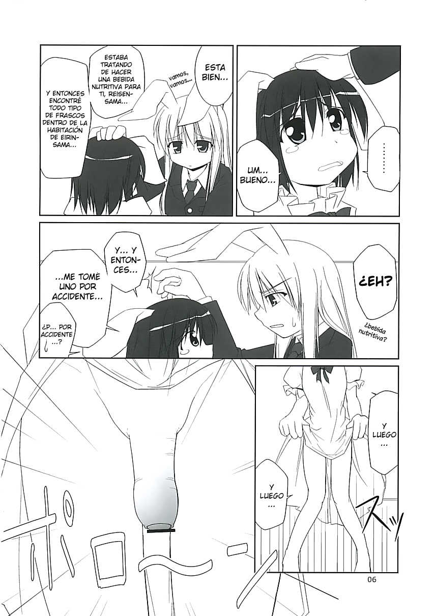 (C68) [Toybox (Jacky, Kurikara)] Inaba Box (Touhou Project) [Spanish] [Ahegao] - Page 6