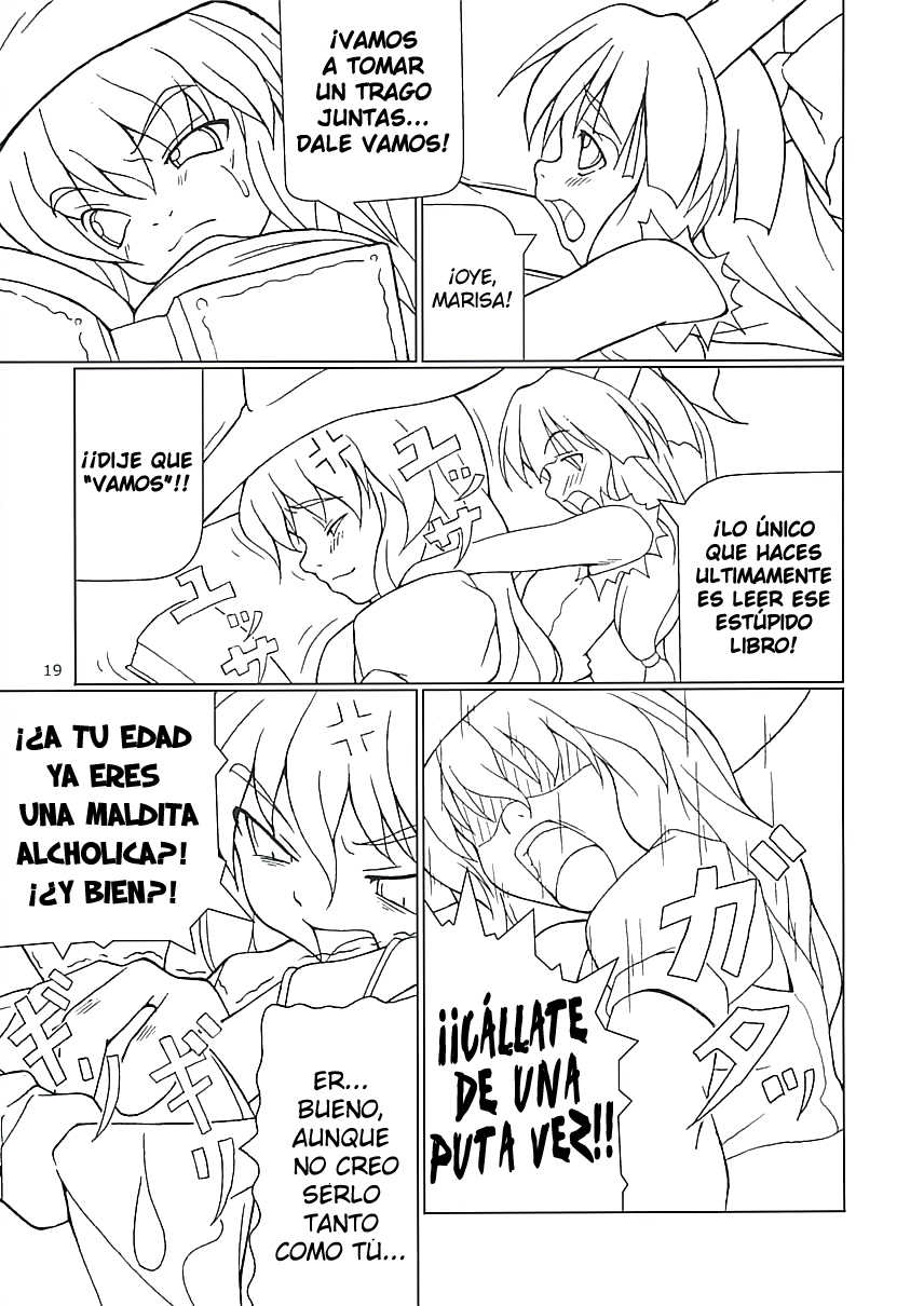 (C68) [Toybox (Jacky, Kurikara)] Inaba Box (Touhou Project) [Spanish] [Ahegao] - Page 19