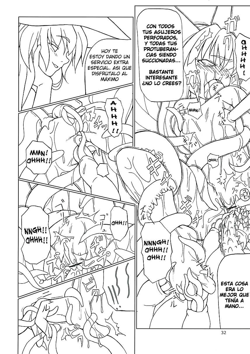 (C68) [Toybox (Jacky, Kurikara)] Inaba Box (Touhou Project) [Spanish] [Ahegao] - Page 32