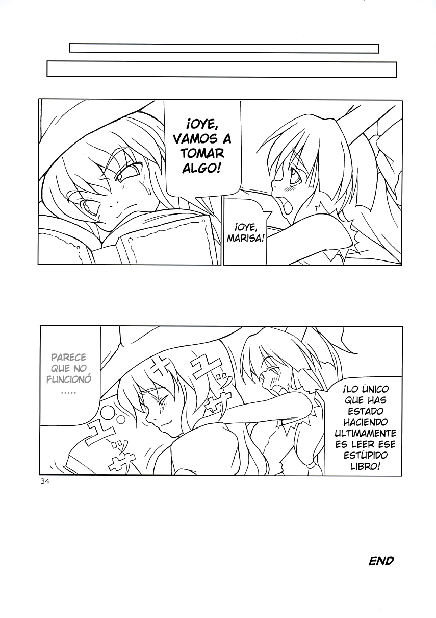 (C68) [Toybox (Jacky, Kurikara)] Inaba Box (Touhou Project) [Spanish] [Ahegao] - Page 34