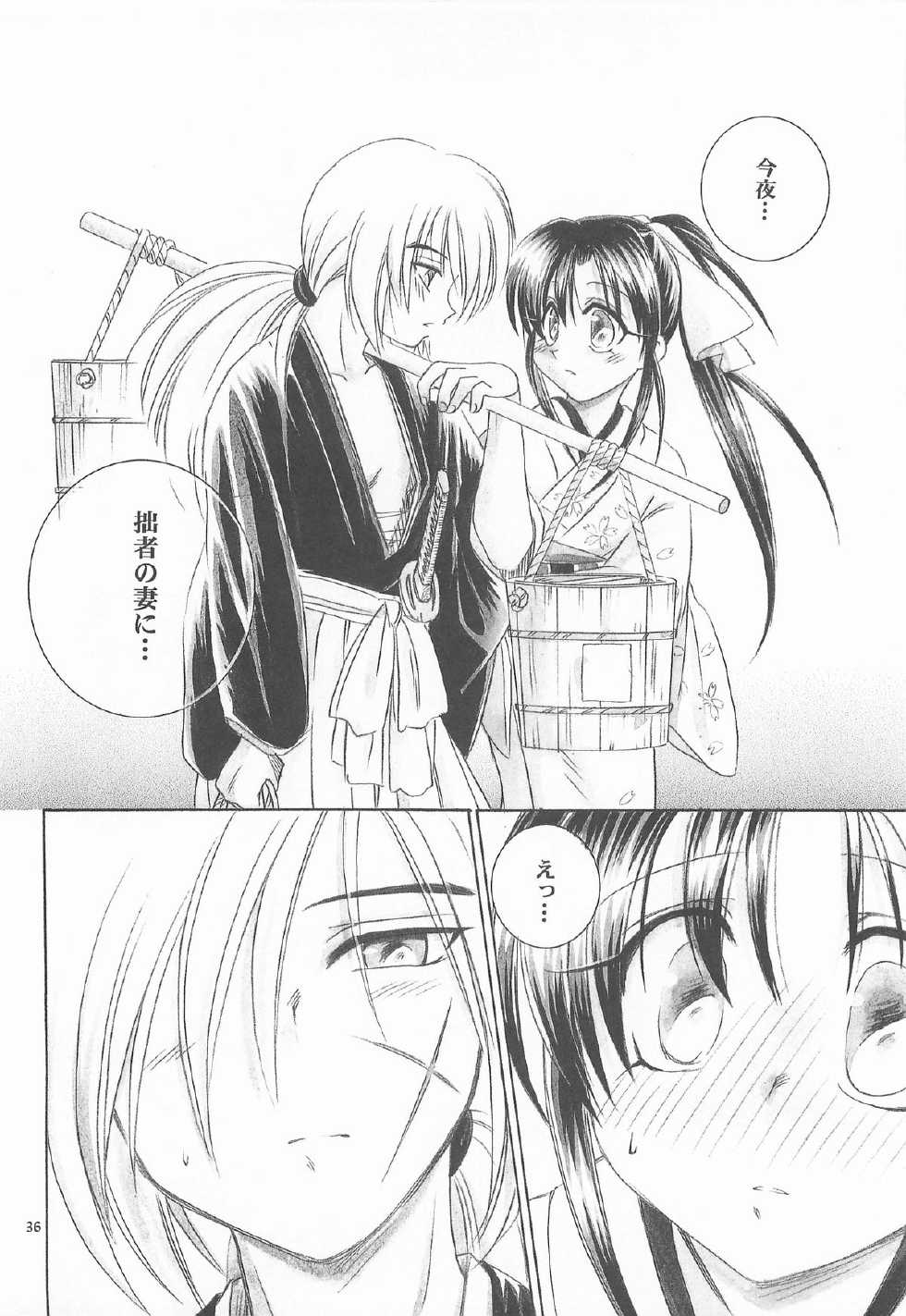 (C72) [Yamaguchirou (Yamaguchi Shinji)] TABOO V (Rurouni Kenshin) - Page 36