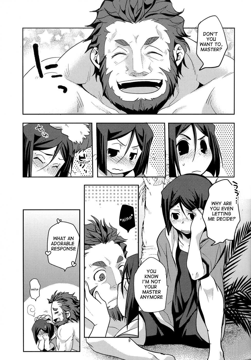 (C82) [Kiku Yashiki (Kiku Yarou)] Shiawase no Umi (Fate/Zero) [English] - Page 10