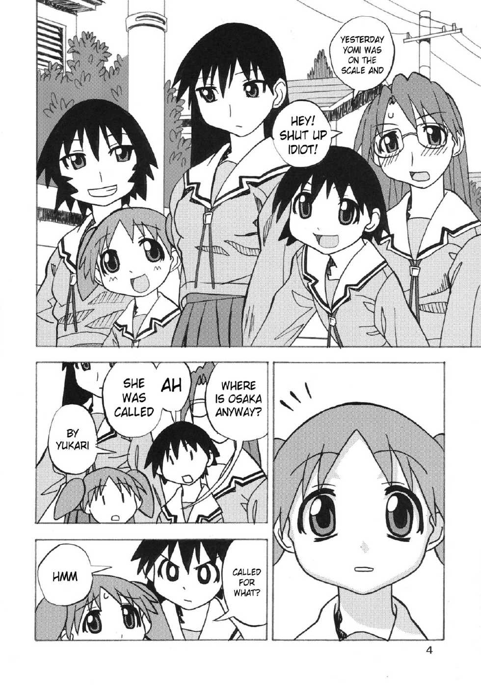 [Are Ya] Ano-Are (Azumanga Daioh) [English] [Kameden] - Page 4