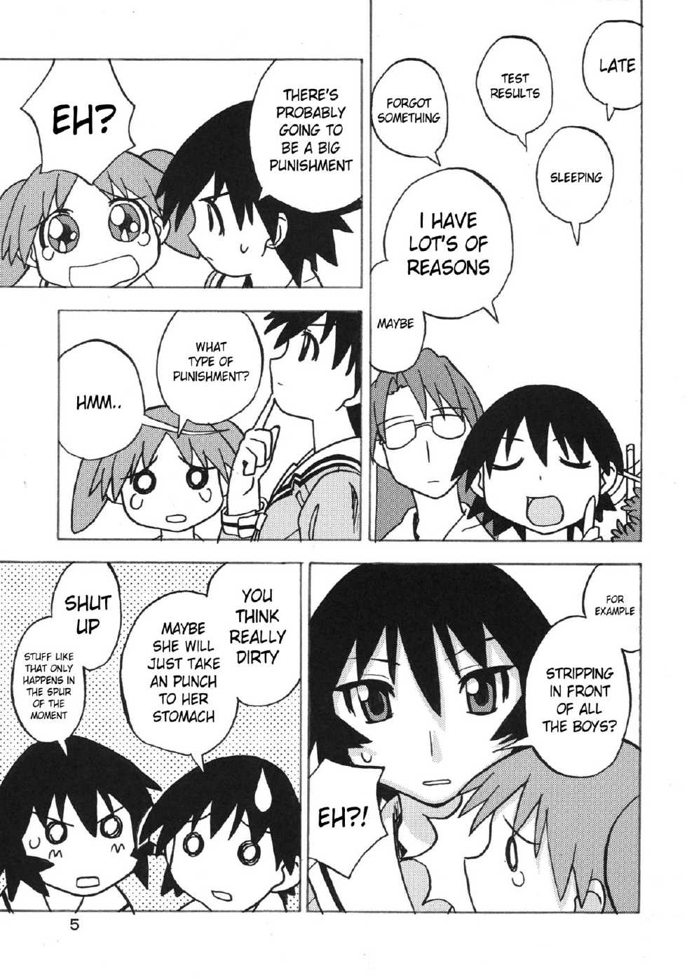 [Are Ya] Ano-Are (Azumanga Daioh) [English] [Kameden] - Page 5