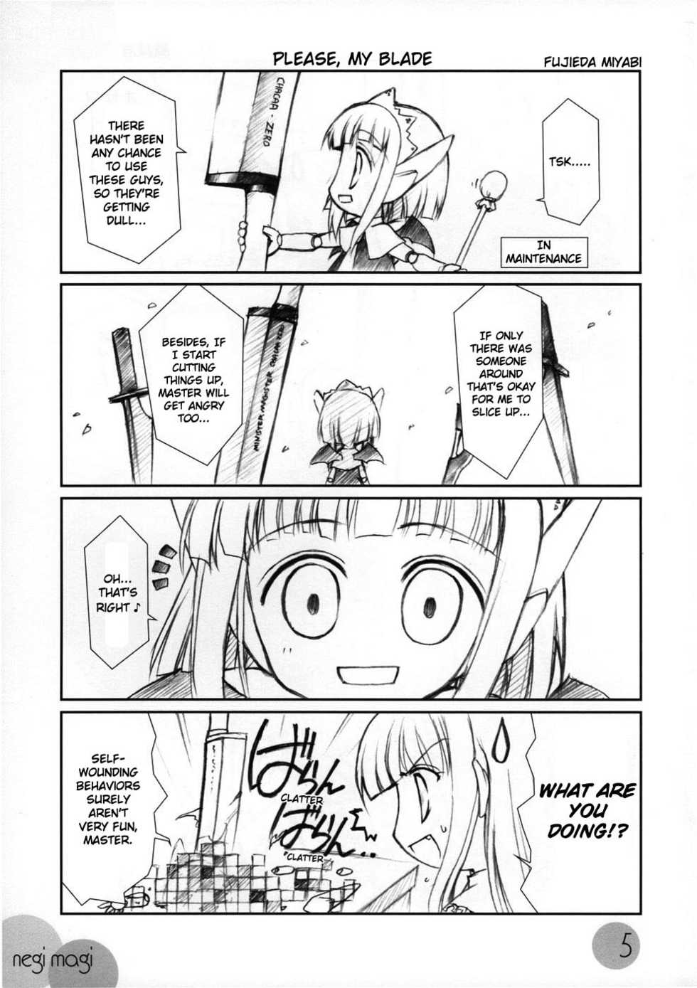 Chachazero Only ( Mahou Sensei Negima ) [ENG] - Page 5