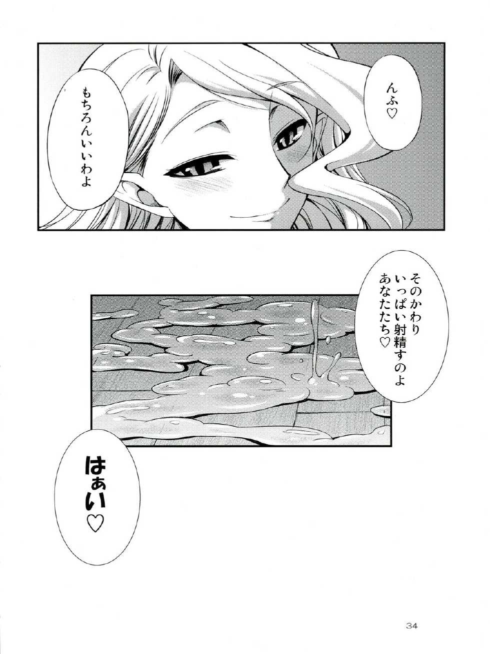 (Futaket 9) [Kaguya Hime Koubou (Gekka Kaguya)] Futariha Futanari Tyoukyoushi (Final Fantasy Tactics) - Page 34