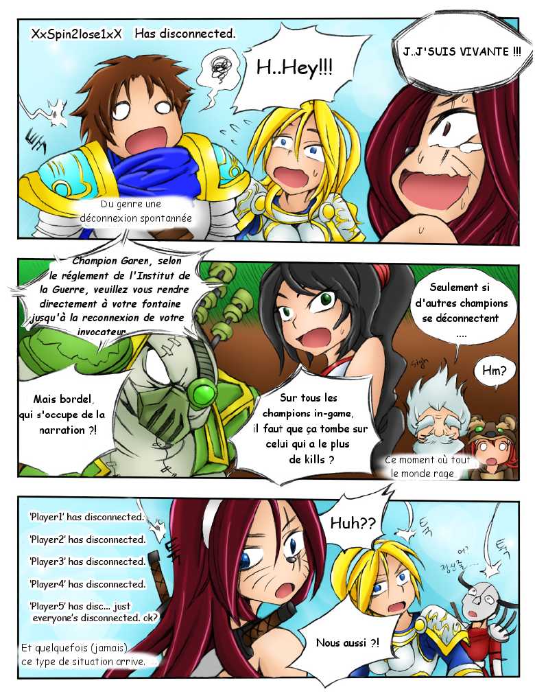 [KimMundo] 서버가 맛이가면 - When the Servers go Down (League of Legends) [French] {pulsefire} [Colorized] - Page 7