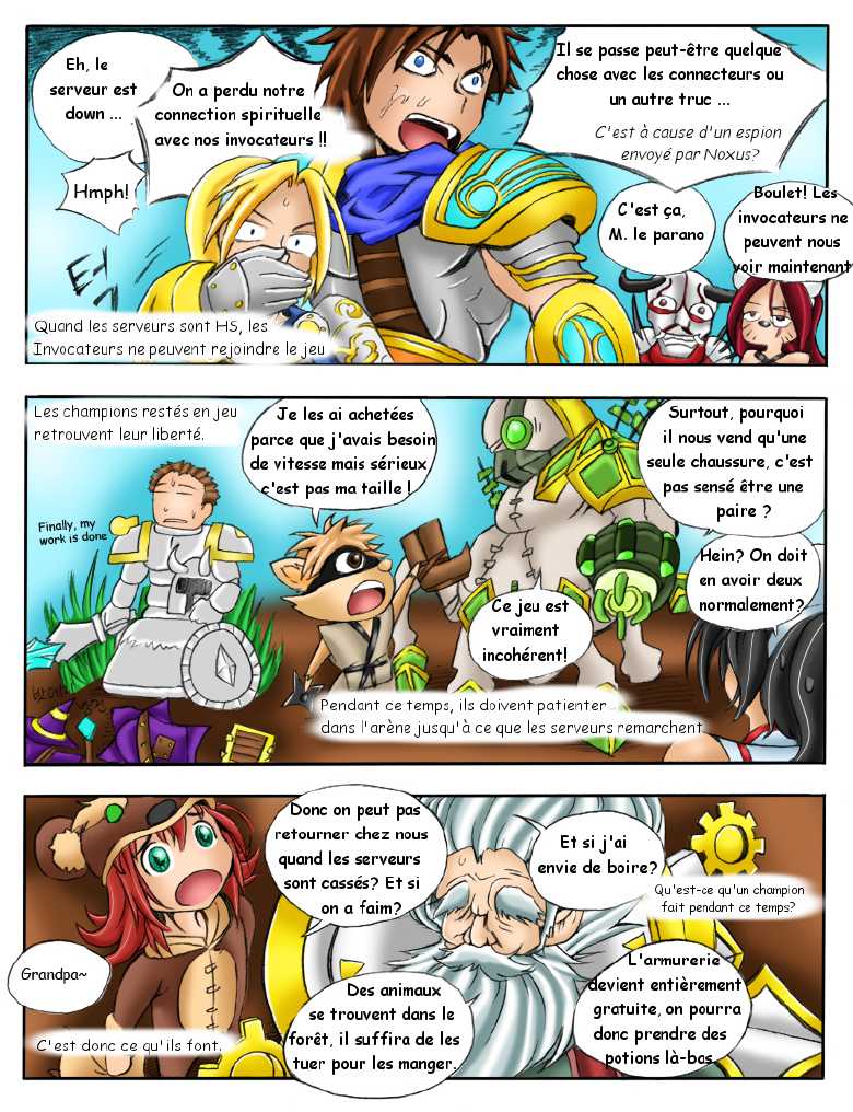 [KimMundo] 서버가 맛이가면 - When the Servers go Down (League of Legends) [French] {pulsefire} [Colorized] - Page 8