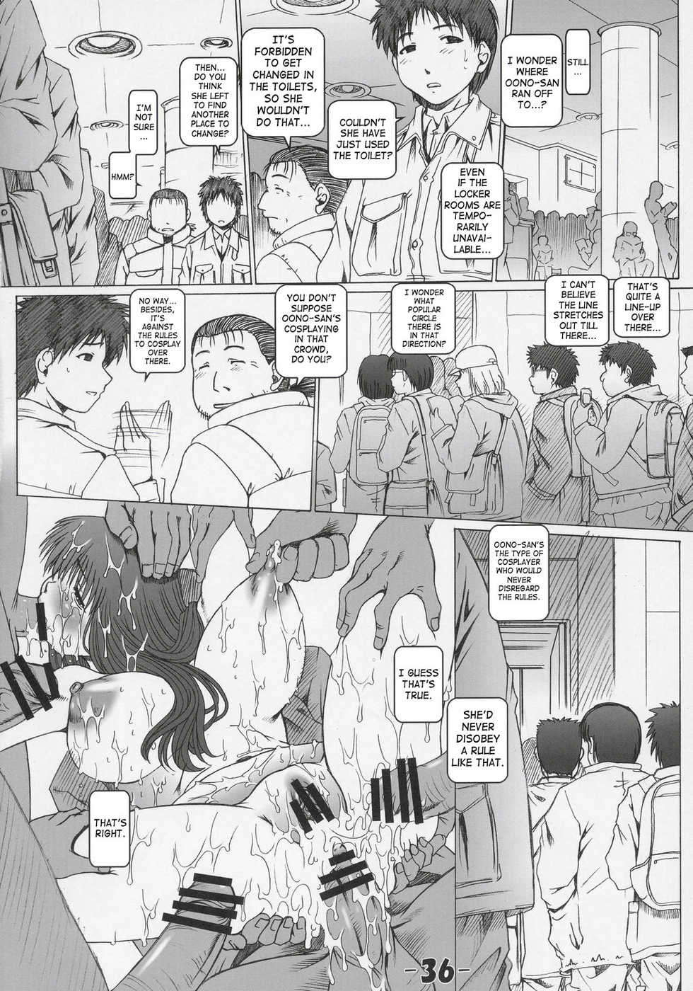 [Daihonei (TYPE.90)] EMPIRE HARD CORE 5 (Mai-HiME, Genshiken) [English] [SaHa] - Page 35