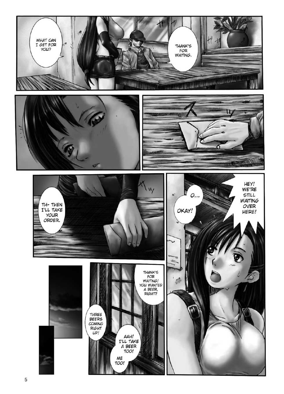 [Circle Kuusou Zikken (Munehito)] Kuusou Zikken Vol. 2 (Final Fantasy VII) [English] [Kizlan] [Digital] - Page 4